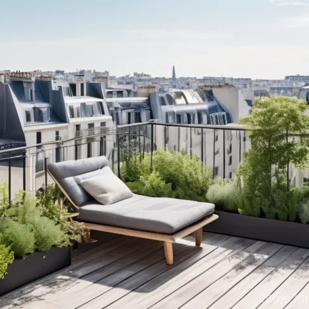 옥상 정원 조성에 대한 정부 지원 및 혜택 - **Prompt 1: A Tranquil Parisian Rooftop Garden Retreat**
"A stunning, lush rooftop garden in the...