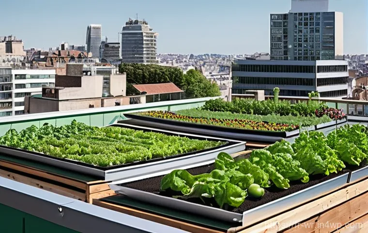 옥상 정원 조성에 대한 정부 지원 및 혜택 - **Prompt 1: A Tranquil Parisian Rooftop Garden Retreat**
    "A stunning, lush rooftop garden in the...
