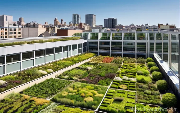 옥상 정원 조성에 대한 정부 지원 및 혜택 - **Prompt 2: Bustling Urban Rooftop Potager with Smart Features**
    "A vibrant and productive rooft...