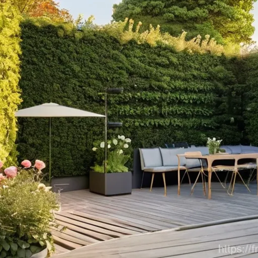 옥상 정원 조경 디자인 사례 연구 - **A Vibrant Parisian Rooftop Oasis at Golden Hour:** An enchanting intensive rooftop garden overlook...