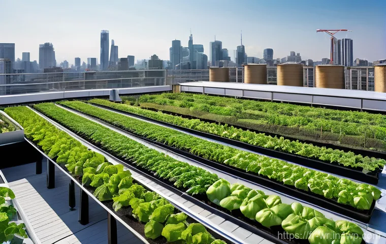 옥상 정원 조경 디자인 사례 연구 - **A Vibrant Parisian Rooftop Oasis at Golden Hour:** An enchanting intensive rooftop garden overlook...