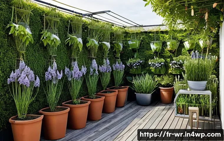 옥상 정원에서의 식물 보호 전략 - **Vibrant Rooftop Garden Defying the Elements:** A wide shot of a bustling, well-maintained rooftop ...